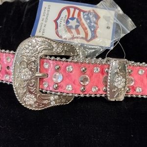 West Star Texas Belt size 25" genuine leather, New with tags